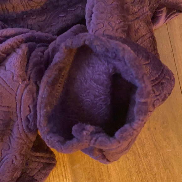 NEW Purple Scarf Hood Shood Hat - Picture 7 of 8